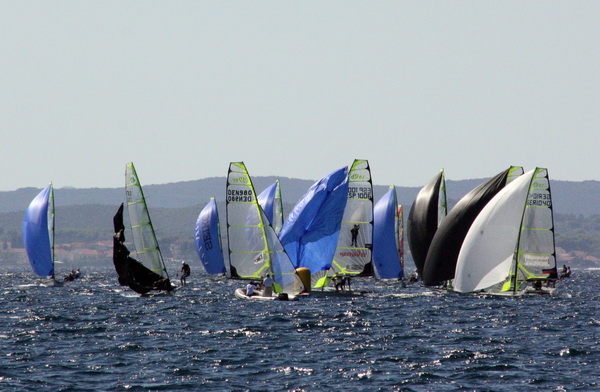 EP klase 49er, Prvi dan natjecanja 31. kolovoza 2009, Foto; Mladen Malik EP klase 49er, Prvi dan natjecanja 31. kolovoza 2009, Foto; Mladen Malik