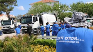 Prezentacija novog voznog parka poduzeća Čisti otok i Vodovod Vir Prezentacija novog voznog parka poduzeća Čisti otok i Vodovod Vir