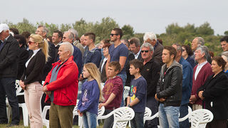 Misa na ostacima crkve na Petrini, foto: Leo Banić Misa na ostacima crkve na Petrini, foto: Leo Banić