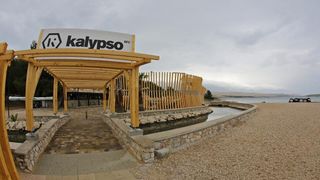 Pag, Zrce – Klub Kalypso na popularnoj plazi Zrce sezonu 2014. docekuje u novom ruhu. Photo: Filip Brala/PIXSELL