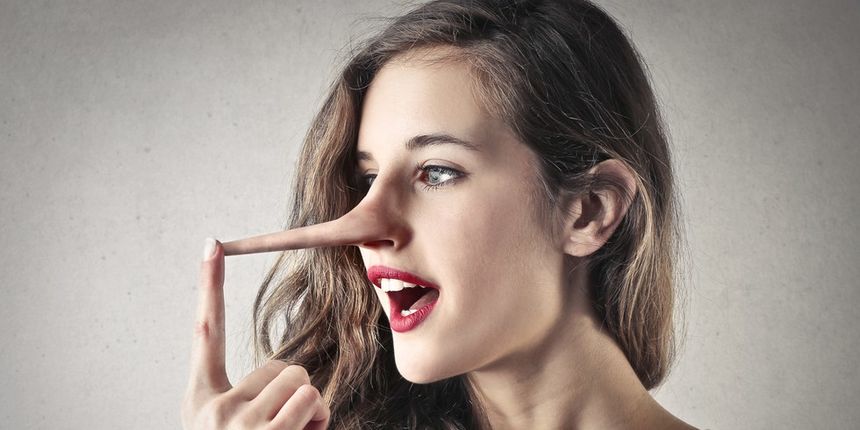 Laž, Lažljivica, dugi nos