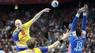 Spaladium Arena, Split – Europsko rukometno prvenstvo, skupina A, 3. kolo, Hrvatska – Švedska 31-35