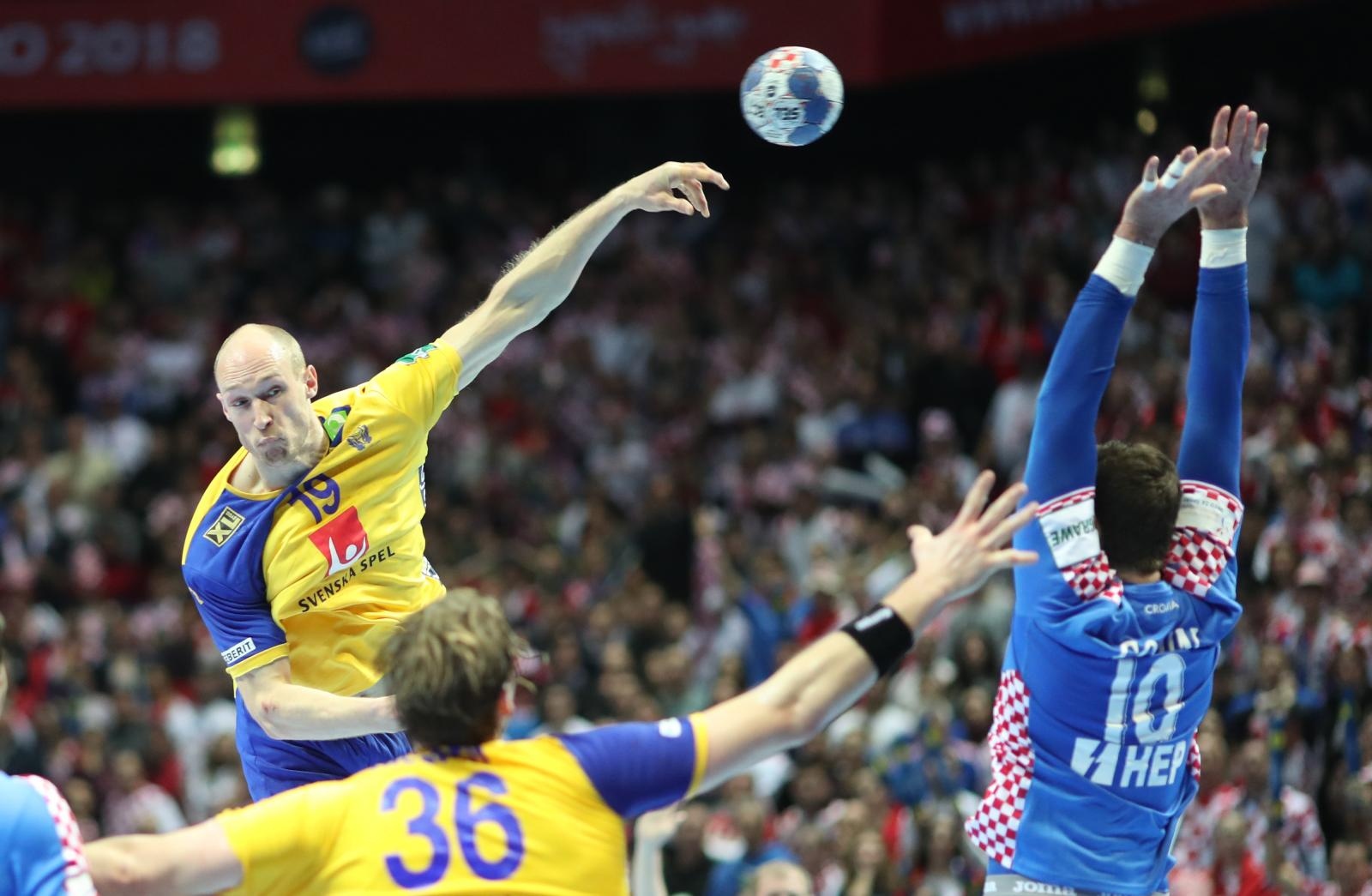 Spaladium Arena, Split – Europsko rukometno prvenstvo, skupina A, 3. kolo, Hrvatska – Švedska 31-35