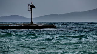 Olujno jugo u Zadru, nedjelja 6. prosinca 2020. godine