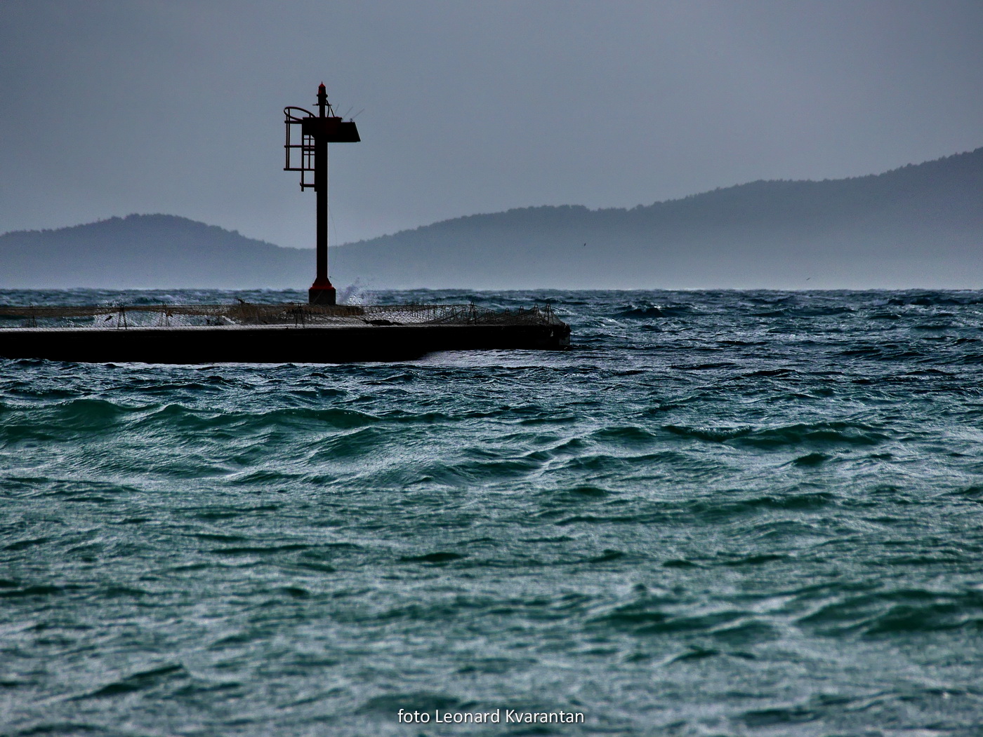 Olujno jugo u Zadru, nedjelja 6. prosinca 2020. godine
