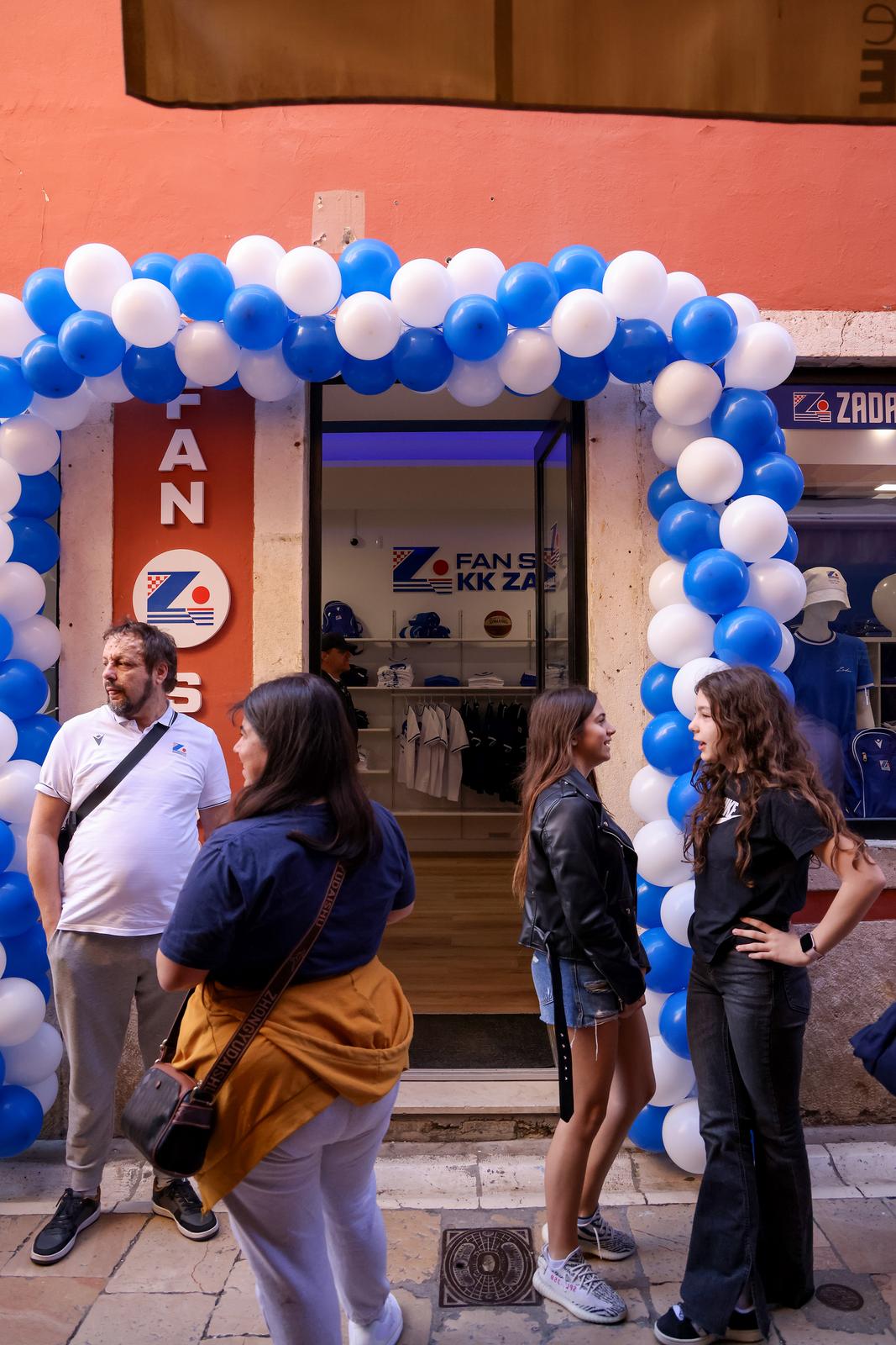 Otvorenje Fan shopa KK Zadar