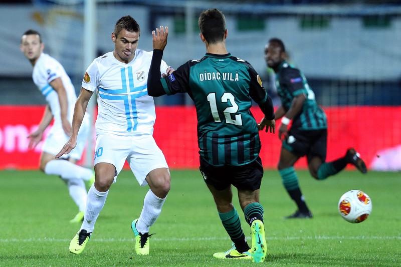 Stadion Kantrida, Rijeka – Drugo kolo skupine I Europske lige, HNK Rijeka – Real Betis. Photo: Nel Pavletic/PIXSELL