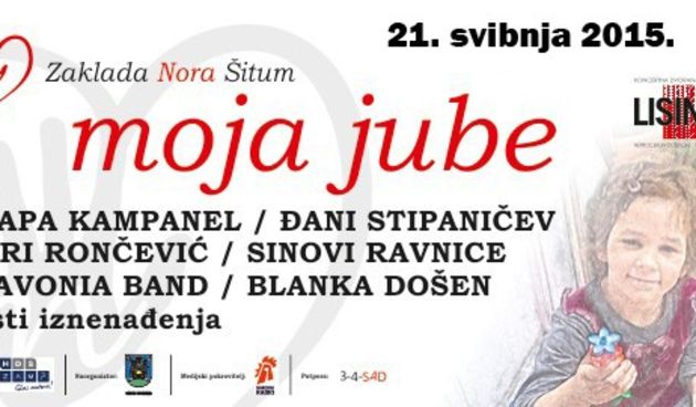 Humanitarni koncert ‘Moja jube’