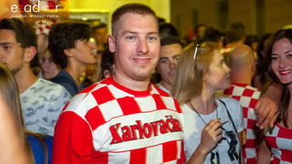 Zadar je gorio: Velika fešta nakon plasmana Vatrenih u finale Svjetskog prvenstva