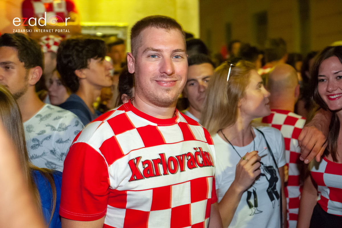 Zadar je gorio: Velika fešta nakon plasmana Vatrenih u finale Svjetskog prvenstva