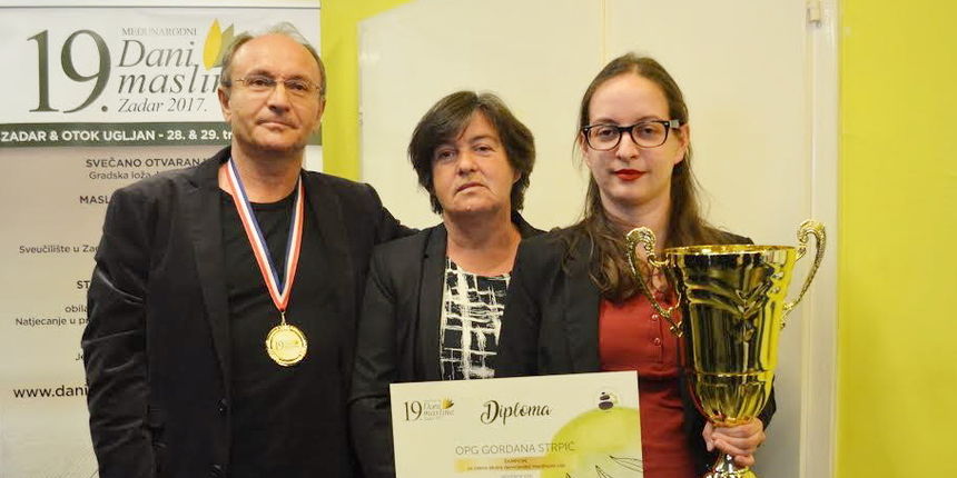 19. Dani masline: OPG Gordana Strpić, šampion u kategoriji otvorenih ulja 19. Dani masline: OPG Gordana Strpić, šampion u kategoriji otvorenih ulja