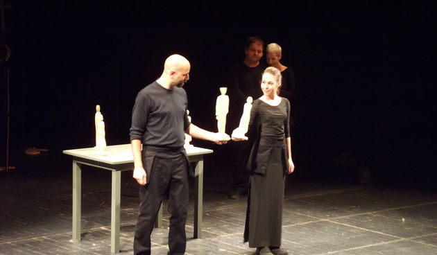 Nečisti i djevojka, Paola Slavica, Juraj Aras, KLZ