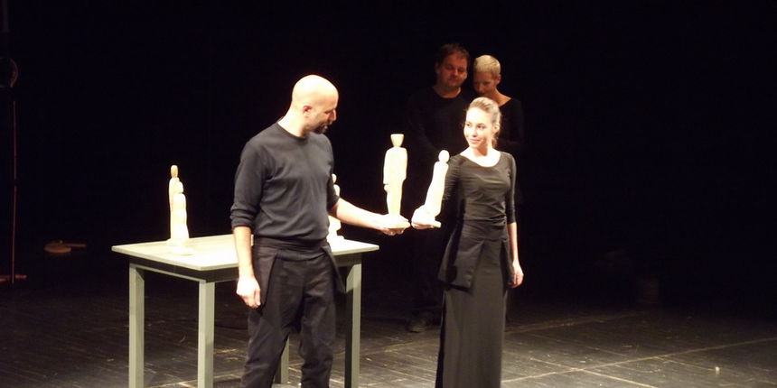 Nečisti i djevojka, Paola Slavica, Juraj Aras, KLZ