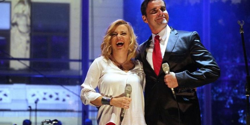 Đani Stipaničev i Renata Sabljak 22. srpnja na Poljani Šime Budinića