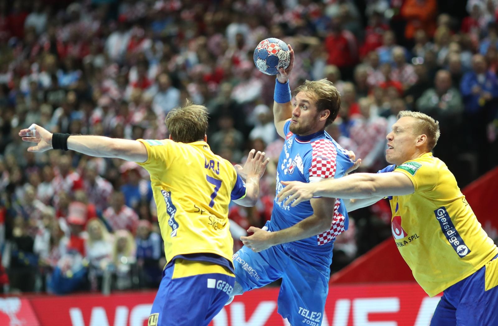 Spaladium Arena, Split – Europsko rukometno prvenstvo, skupina A, 3. kolo, Hrvatska – Švedska 31-35