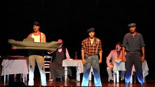 Rijeka – U Hrvatskom kulturnom domu na Susku odrzana je pretpremijera prvog mjuzikla na cakavskom dijalektu Susak, Susak. Photo: Goran Kovacic/PIXSELL Rijeka – U Hrvatskom kulturnom domu na Susku odrzana je pretpremijera prvog mjuzikla na cakavskom dijalektu Susak, Susak. Photo: Goran Kovacic/PIXSELL