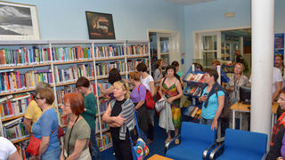 Posjet knjižničara iz Slovenije