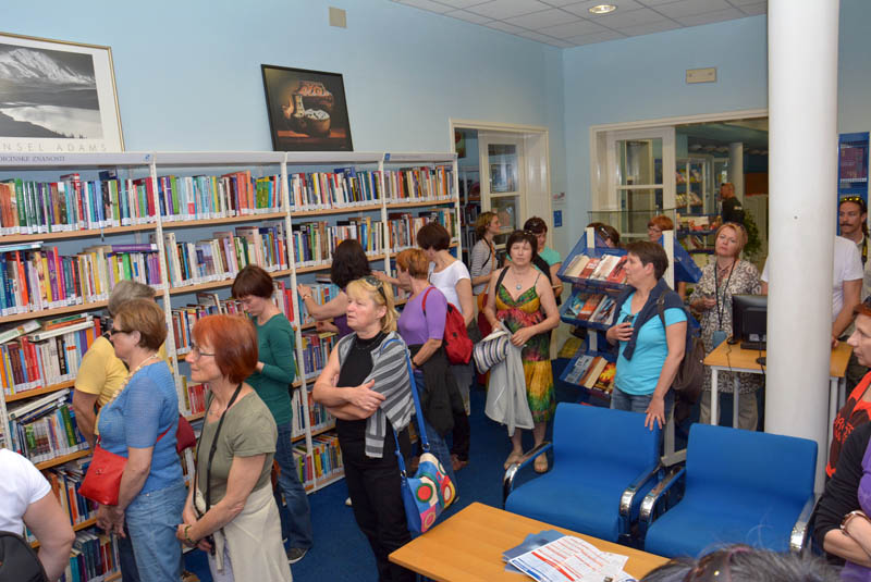 Posjet knjižničara iz Slovenije