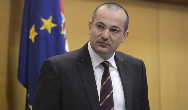 Zagreb, 310113.
Markov trg, Sabor.
Nastavak redovite sjednice Sabora s raspravom o prijedlogu zakona o izmjenama i dopunama Prekrsajnog zakona.
Na slici: Orsat Miljenic.
Foto: Goran Mehkek / CROPIX