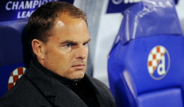 Zagreb, 181011.Stadion Maksimir.Nogometna utakmica 4. kola Uefine Lige prvaka skupine D, izmedju Gnk Dinamo i Ajaxa iz Amsterdama.Na slici: Frank De Boer trener Ajaxa.Foto: Drago Sopta / CROPIX