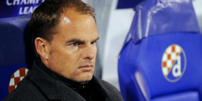 Zagreb, 181011.Stadion Maksimir.Nogometna utakmica 4. kola Uefine Lige prvaka skupine D, izmedju Gnk Dinamo i Ajaxa iz Amsterdama.Na slici: Frank De Boer trener Ajaxa.Foto: Drago Sopta / CROPIX Zagreb, 181011.Stadion Maksimir.Nogometna utakmica 4. kola Uefine Lige prvaka skupine D, izmedju Gnk Dinamo i Ajaxa iz Amsterdama.Na slici: Frank De Boer trener Ajaxa.Foto: Drago Sopta / CROPIX