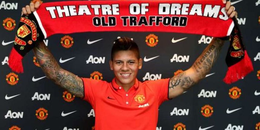 Marcos Rojo, foto: twitter Marcos Rojo, foto: twitter