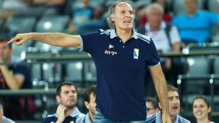 Arena Zagreb, Zagreb – Pripremni turnir za EuroBasket 2015., Hrvatska – BiH. Photo: Igor Kralj i Marko Lukunic/PIXSELL Arena Zagreb, Zagreb – Pripremni turnir za EuroBasket 2015., Hrvatska – BiH. Photo: Igor Kralj i Marko Lukunic/PIXSELL