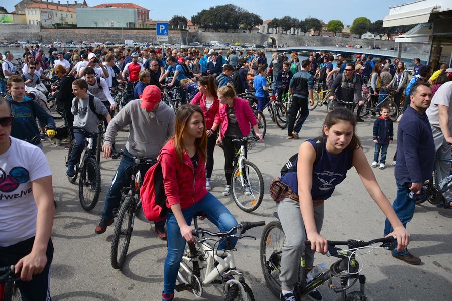 Biciklijada “Od Branimira do Branimira”, foto: Iva Perinčić. Biciklijada “Od Branimira do Branimira”, foto: Iva Perinčić.