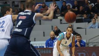 Dvorana Kresimira Cosica, Zadar – ABA liga, 10. kolo, KK Zadar – HKK Siroki 77-69. Photo: Filip Brala/PIXSELL Dvorana Kresimira Cosica, Zadar – ABA liga, 10. kolo, KK Zadar – HKK Siroki 77-69. Photo: Filip Brala/PIXSELL