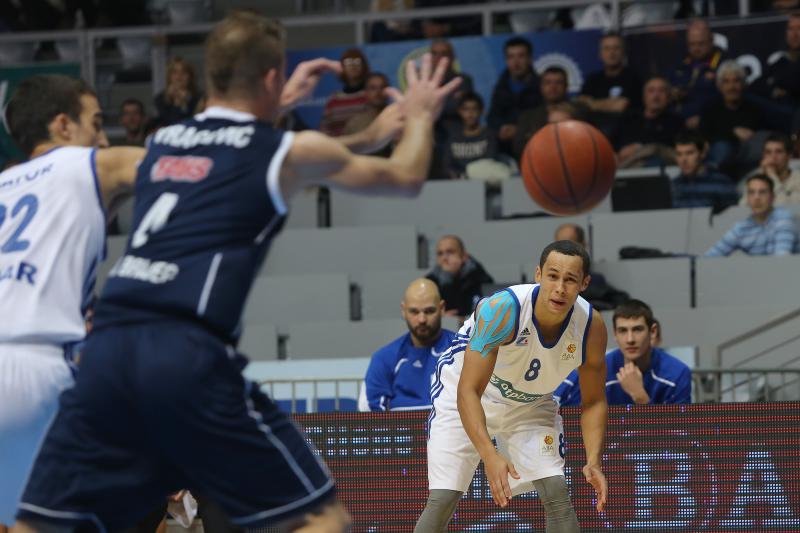 Dvorana Kresimira Cosica, Zadar – ABA liga, 10. kolo, KK Zadar – HKK Siroki 77-69. Photo: Filip Brala/PIXSELL Dvorana Kresimira Cosica, Zadar – ABA liga, 10. kolo, KK Zadar – HKK Siroki 77-69. Photo: Filip Brala/PIXSELL