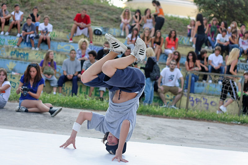 Grafiti, Hip hop & Break battles – Kapetanski park (foto: Marin Gospić)