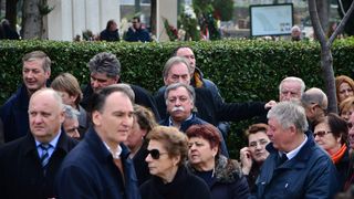 Oproštaj od Brune Marcelića, foto: Iva Perinčić Oproštaj od Brune Marcelića, foto: Iva Perinčić