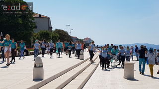 Ludijada maturanata na zadarskoj rivi