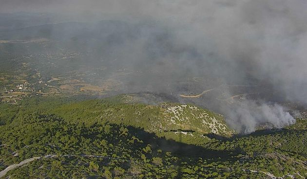 Seget Gornji, požar