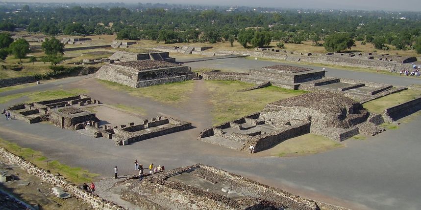 Ostaci astečkog grada Ostaci astečkog grada