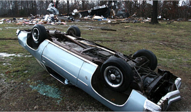 Posljednice tornada u gradu Nianagui (Foto: New York Times)