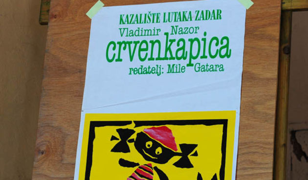 Kazaliste lutaka Zadar: Odigrana “Crvenkapica” posljednja predstava u dvorani u Jazinama, Foto; Nenad Marcev