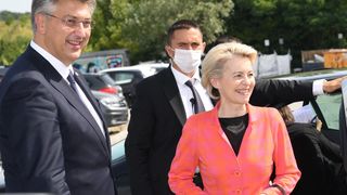 Ursula von der Leyen, Andrej Plenković u posjetu Rimac automobili Ursula von der Leyen, Andrej Plenković u posjetu Rimac automobili