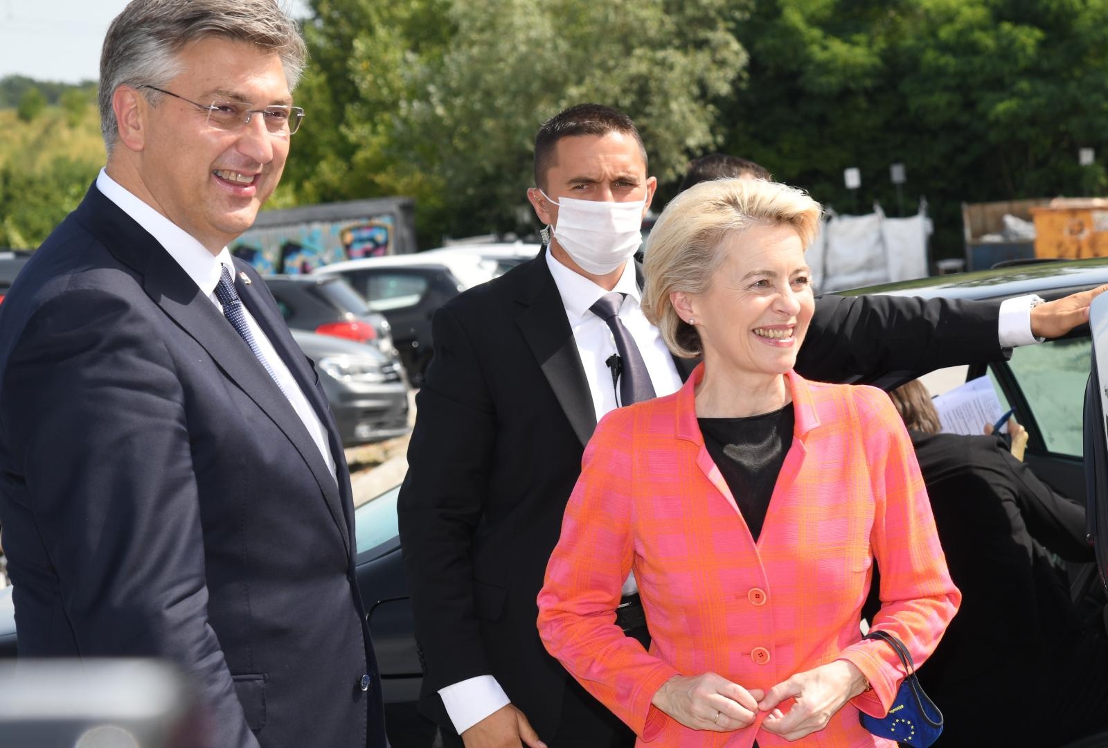 Ursula von der Leyen, Andrej Plenković u posjetu Rimac automobili Ursula von der Leyen, Andrej Plenković u posjetu Rimac automobili