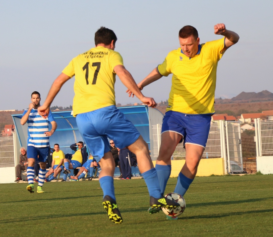 Derbi nogometne Lige veterana: Škabrnja – Mornar Vir