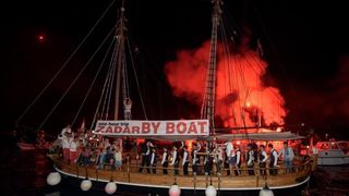 Veličanstveni doček zadarskih zlatnih olimpijaca Šime Fantele i Igora Marenića na zadarskoj rivi uz Morske orgulje i Pozdrav suncu. Photo: Dino Stanin/PIXSELL Veličanstveni doček zadarskih zlatnih olimpijaca Šime Fantele i Igora Marenića na zadarskoj rivi uz Morske orgulje i Pozdrav suncu. Photo: Dino Stanin/PIXSELL