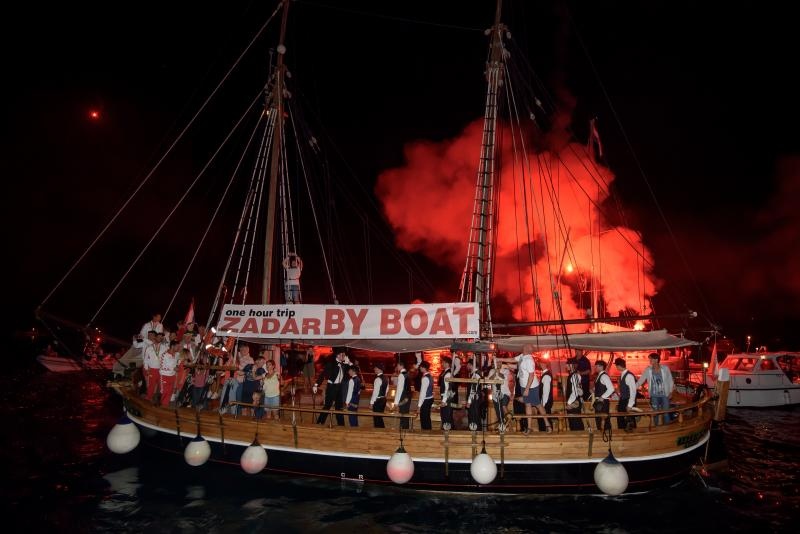 Veličanstveni doček zadarskih zlatnih olimpijaca Šime Fantele i Igora Marenića na zadarskoj rivi uz Morske orgulje i Pozdrav suncu. Photo: Dino Stanin/PIXSELL Veličanstveni doček zadarskih zlatnih olimpijaca Šime Fantele i Igora Marenića na zadarskoj rivi uz Morske orgulje i Pozdrav suncu. Photo: Dino Stanin/PIXSELL