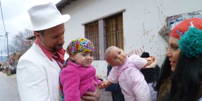 Stanarske maškare – generalna proba 1. ožujka 2014., Foto: Desa Blaslov