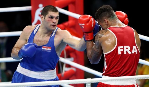 Olimpijske igre Rio 2016. Boks, polufinale u teskoj kategoriji +91kg. Filip Hrgovic (Hrvatska) – Tony Victor James Yoka (Francuska). Photo: Igor Kralj/PIXSELL