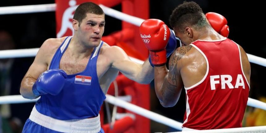 Olimpijske igre Rio 2016. Boks, polufinale u teskoj kategoriji +91kg. Filip Hrgovic (Hrvatska) – Tony Victor James Yoka (Francuska). Photo: Igor Kralj/PIXSELL
