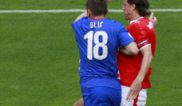 Ivica Olić, Austrija-Hrvatska 0-1