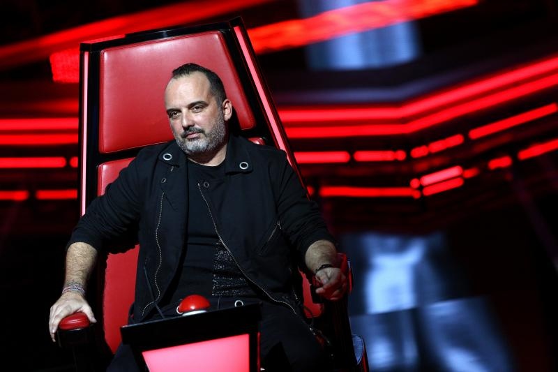 Najavljena druga sezona glazbenog showa The Voice – najljepši glas Hrvatske.  Voditelji Iva Šulentić i  Ivan Vukušić, žiri Ivan Dečak, Tony Cetinski, Indira Levak i Jacques Houdek. Photo: Anto Magzan/PIXSELL