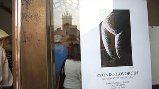 Izložba crteža i skulptura Zvonka Govorčina, foto: S. Čuka Izložba crteža i skulptura Zvonka Govorčina, foto: S. Čuka