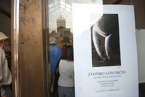 Izložba crteža i skulptura Zvonka Govorčina, foto: S. Čuka Izložba crteža i skulptura Zvonka Govorčina, foto: S. Čuka