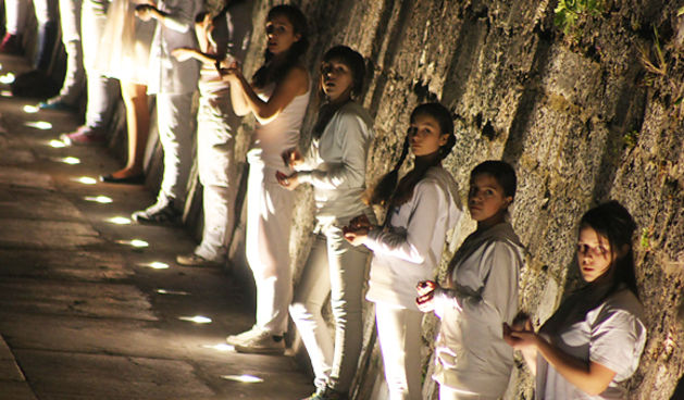 Plesni performance – Eko Eho (foto:Saša Čuka)